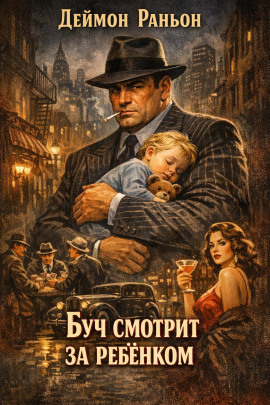 Буч смотрит за ребенком -                   Деймон Раньон